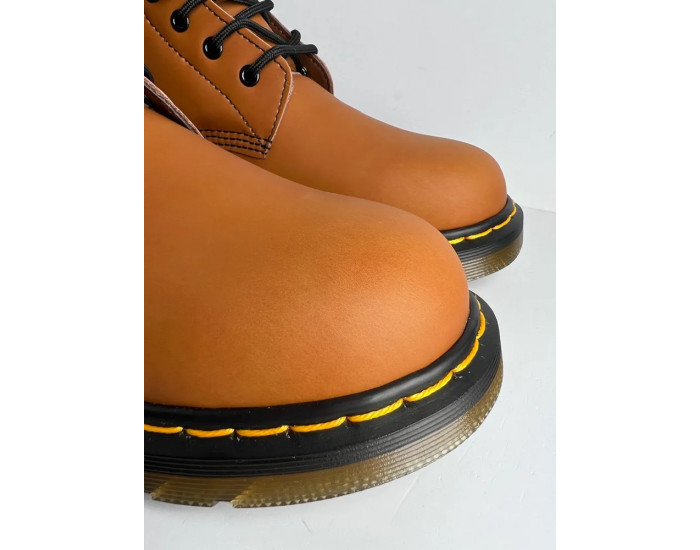 DR. MARTENS 1460 Brown Black С Мехом