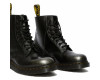Dr Martens 1460 Pascal Metallic Silver Italian Brush Off
