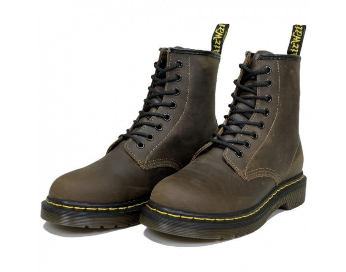 Dr Martens 1460 Serena Fur Lined Коричневые