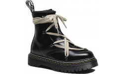 Dr Martens Rick Owens 1460 Pentagram Boots Double Stitching