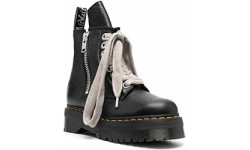 Dr Martens x Rick Owens Strobe 1460 Quad Sole Jumbo Lace Black