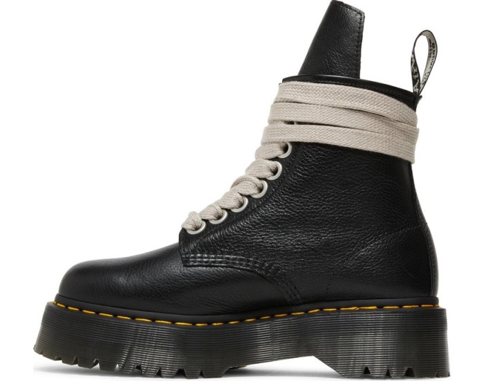Dr Martens x Rick Owens Strobe 1460 Quad Sole Jumbo Lace Black
