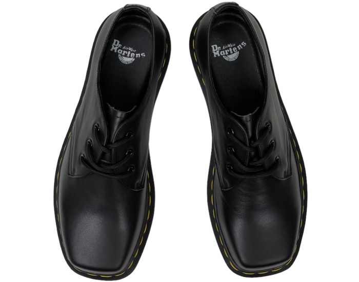 Dr Martens 1461 Bex Smooth Leather Square Oxford Black