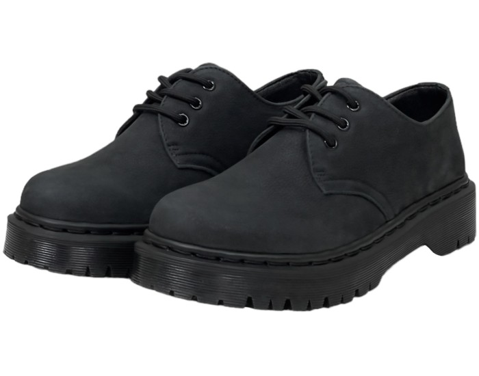 Dr Martens 1461 Combs Leather Smooth Black