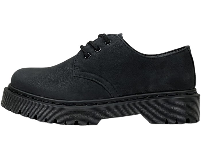 Dr Martens 1461 Combs Leather Smooth Black