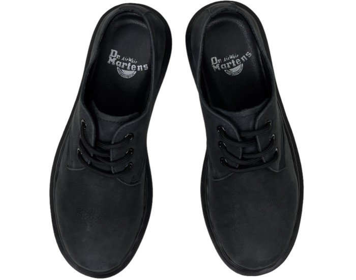 Dr Martens 1461 Combs Leather Smooth Black