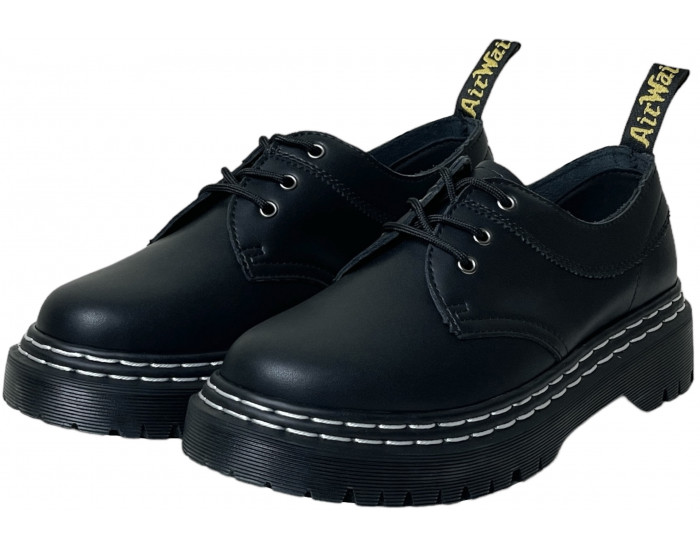 Dr Martens 1461 Flat Smooth Black