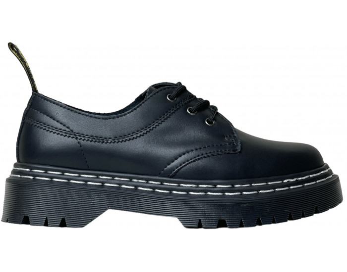 Dr Martens 1461 Flat Smooth Black