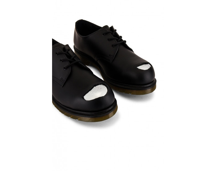 Dr. Martens x Raf Simons Steel Toe Black Leather