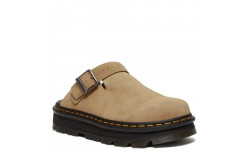 Dr.Martens Zebzag Suede Slingback Platform Mule Savannah Tan