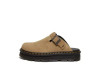 Dr.Martens Zebzag Suede Slingback Platform Mule Savannah Tan