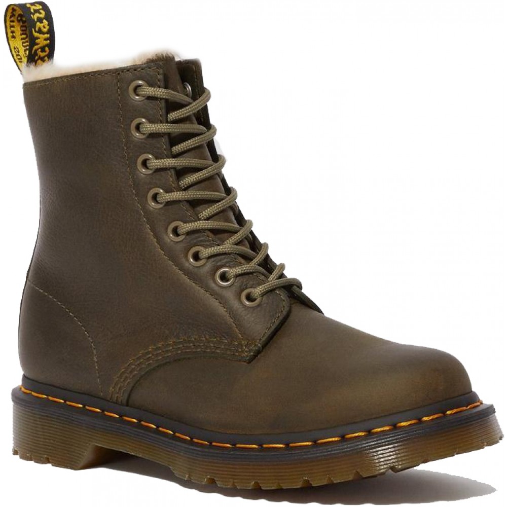 Dr.Martens 1460 Lined Serena Oliva Fur