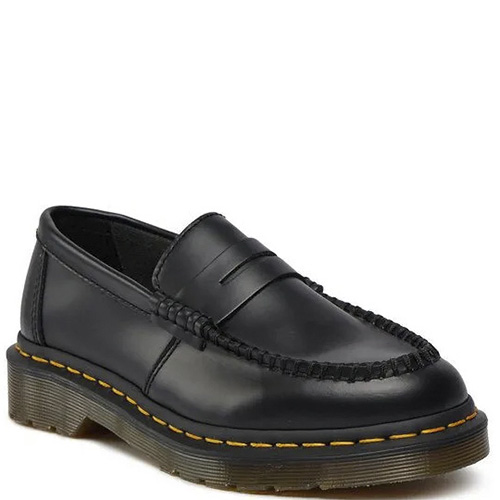 Dr Martens Penton Loafers Black Smooth